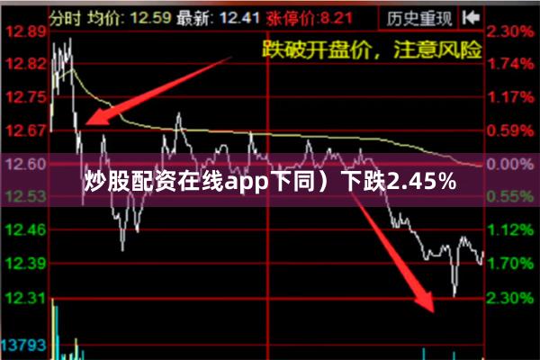 炒股配资在线app下同）下跌2.45%